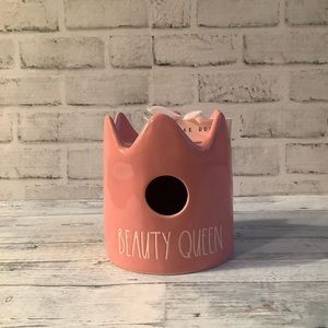 Rae Dunn Ceramic Pink Beauty Queen Birdhouse